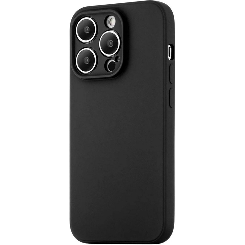 RCS595BL61PSN-I23 Чехол защитный Rocket Sense для iPhone 15 Pro, soft-touch матовый, TPU, чёрный